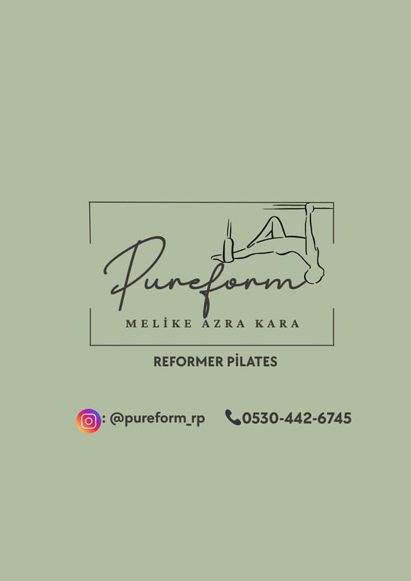 Pureform Reformer Pilates — Beylikdüzü pilates stüdyosu